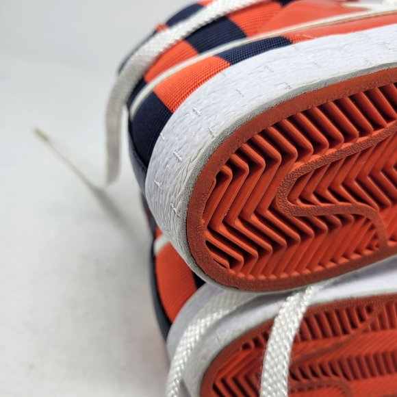 Nike Blazer SP LE Mid High Team Orange Obsidian Navy BLue 379416-811 Aub… - Picture 14 of 16
